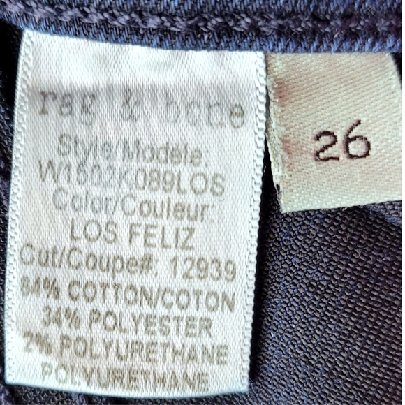 RAG & bone Skinny Jeans 26 Los Feliz W1502K89LOS C8 - Picture 7 of 12